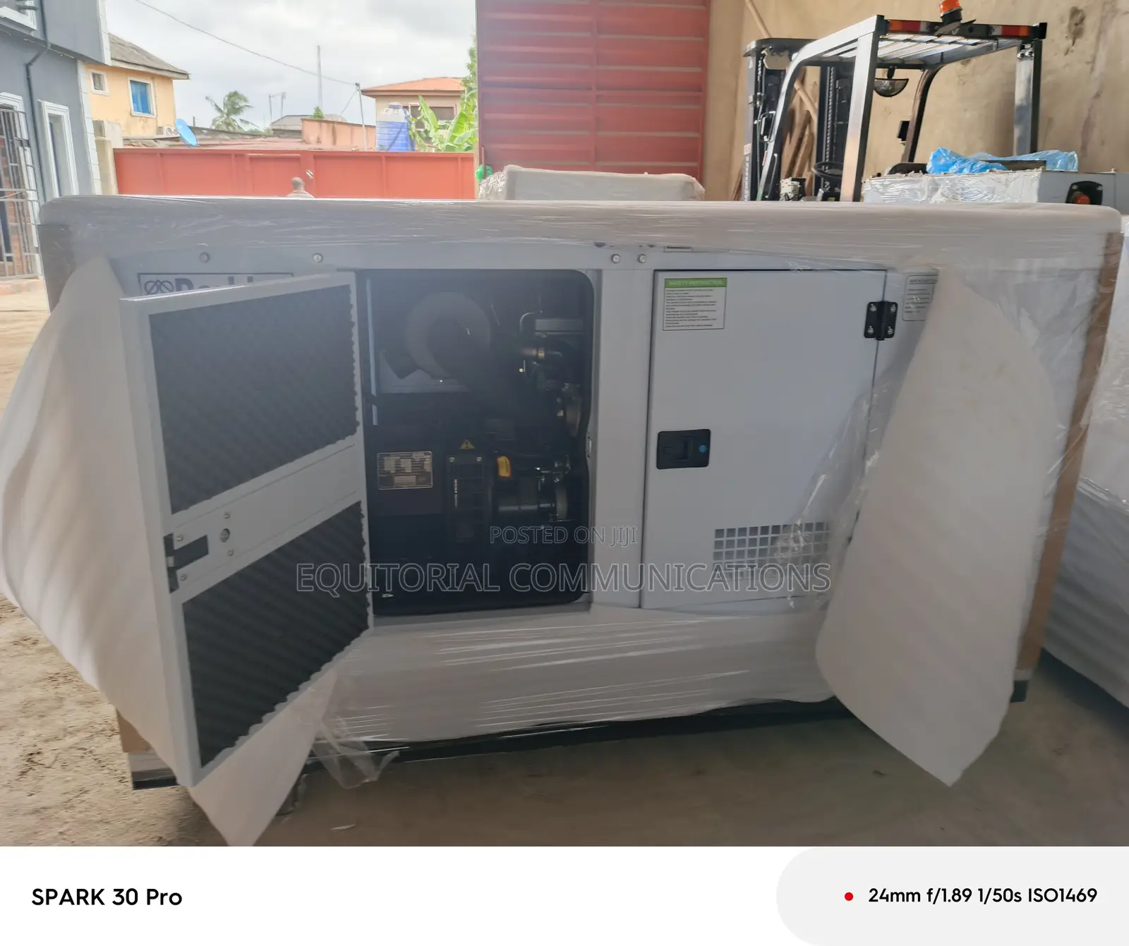 Perkins 40KVA Quiet Generator