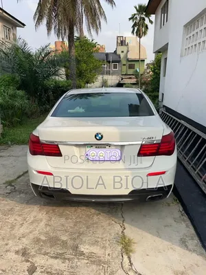 BMW 740 2014 White