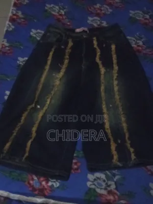 Ladies Baggy Ripped Jeans Dark Blue - Waist Size 8-14, Brand New Aba.