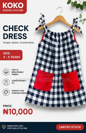 Simple but Classy Kids Dress