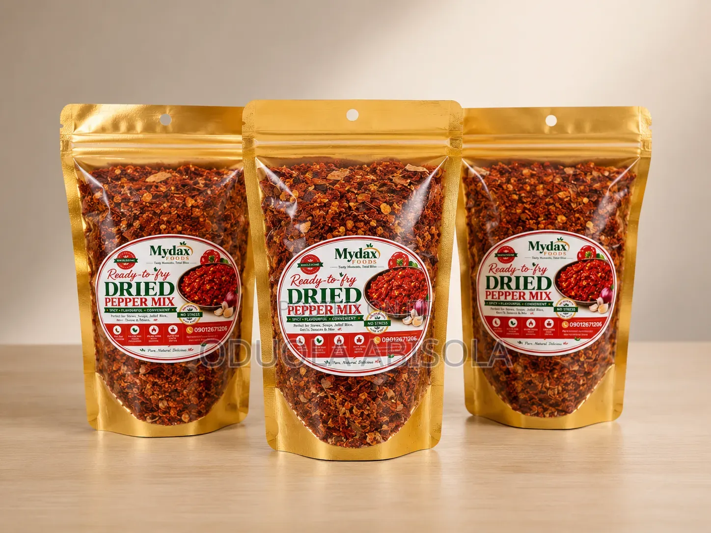 Ready-to-Fry Dried Pepper Mix
