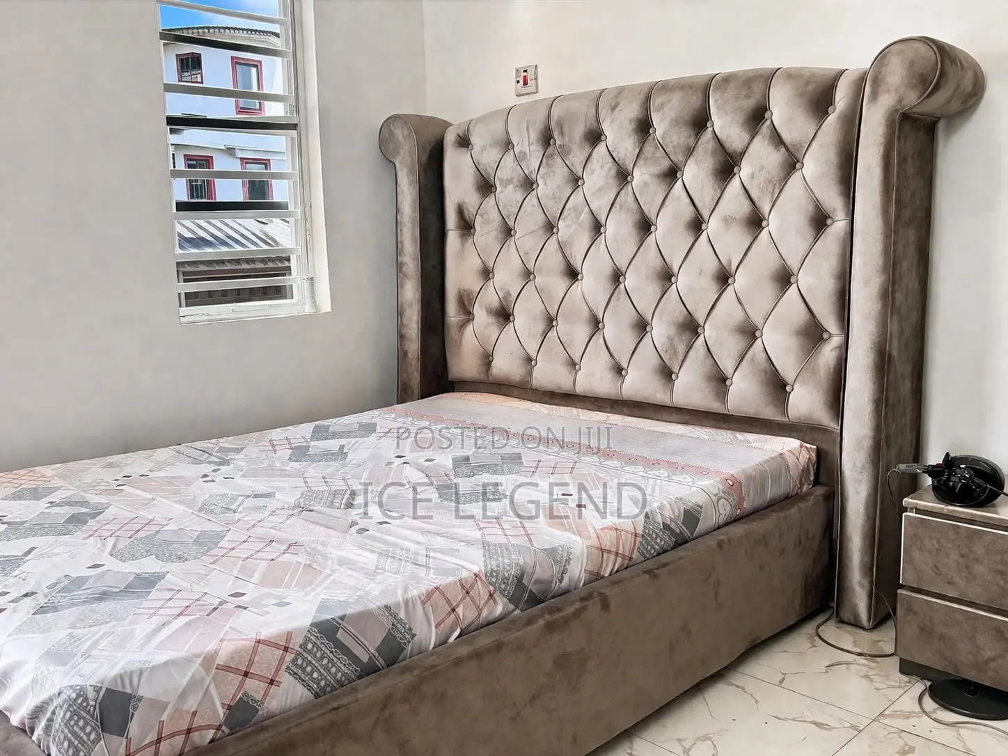 Bed Frame/Foam (Clean Fairly Used)