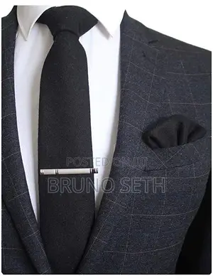 Black Corporate Tie