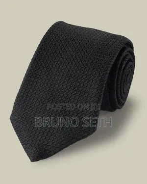 Black Corporate Tie