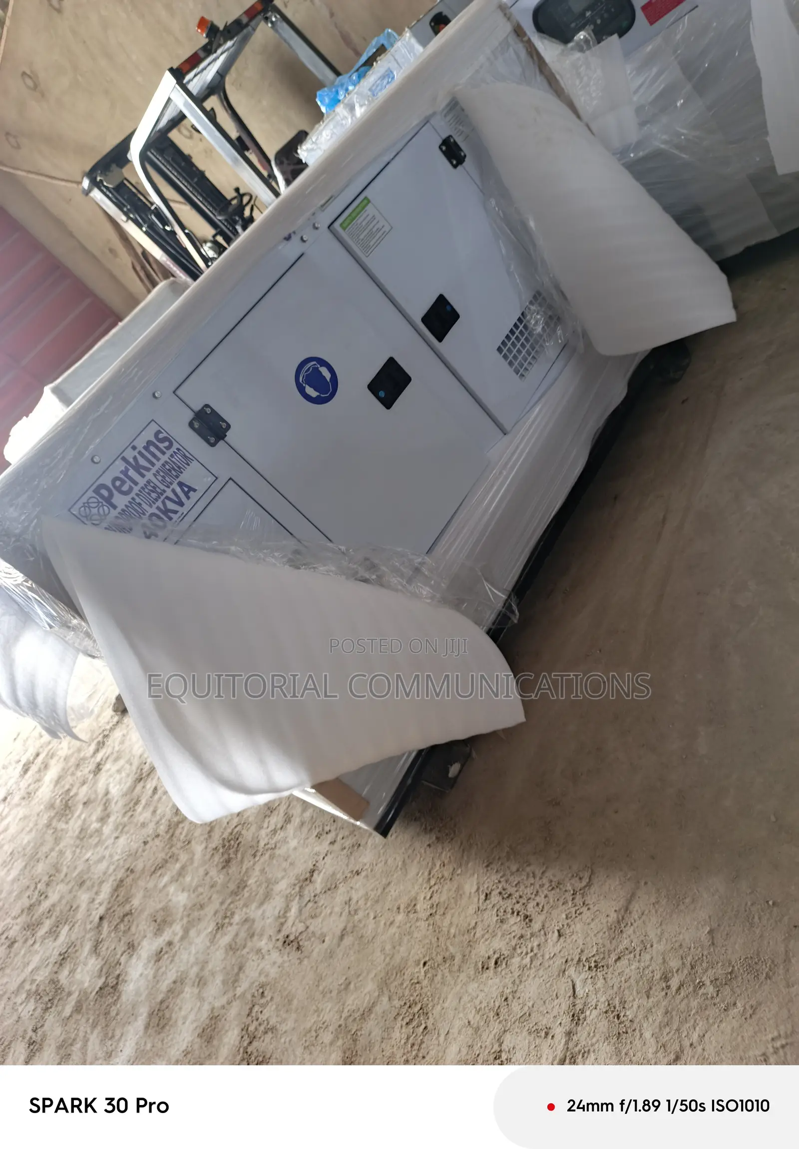 Perkins 40KVA Standby Power Generator