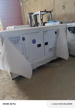 Perkins 40KVA Power Backup Unit Soundproof Generator