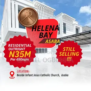 Estate Land With CofO in a Well Developed Area in Asaba