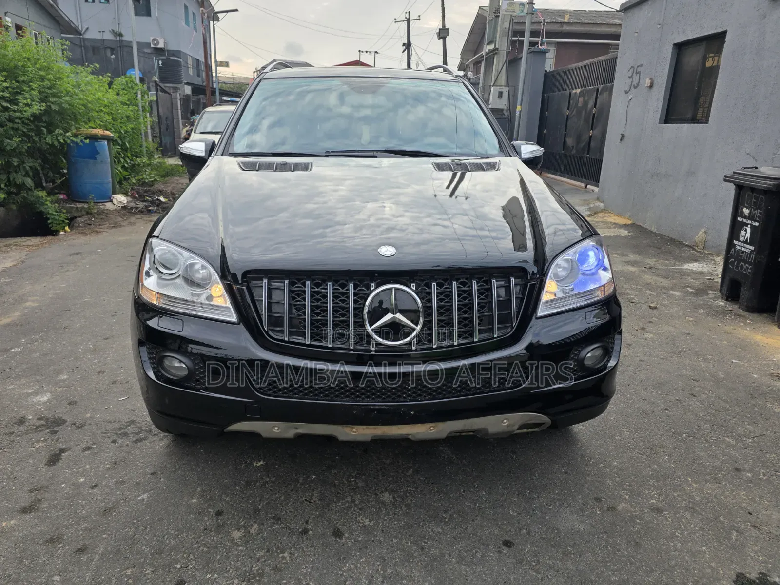 Mercedes-Benz M Class 2008 Black