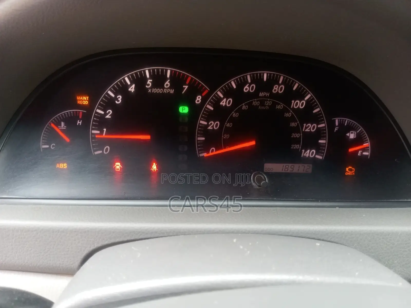 Toyota Camry 2005 Blue