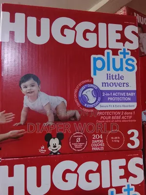 Huggies Plus Little Movers Size 3