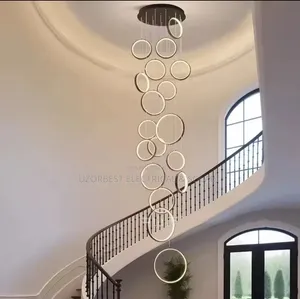 Fancy Adjustable Ring Chandelier