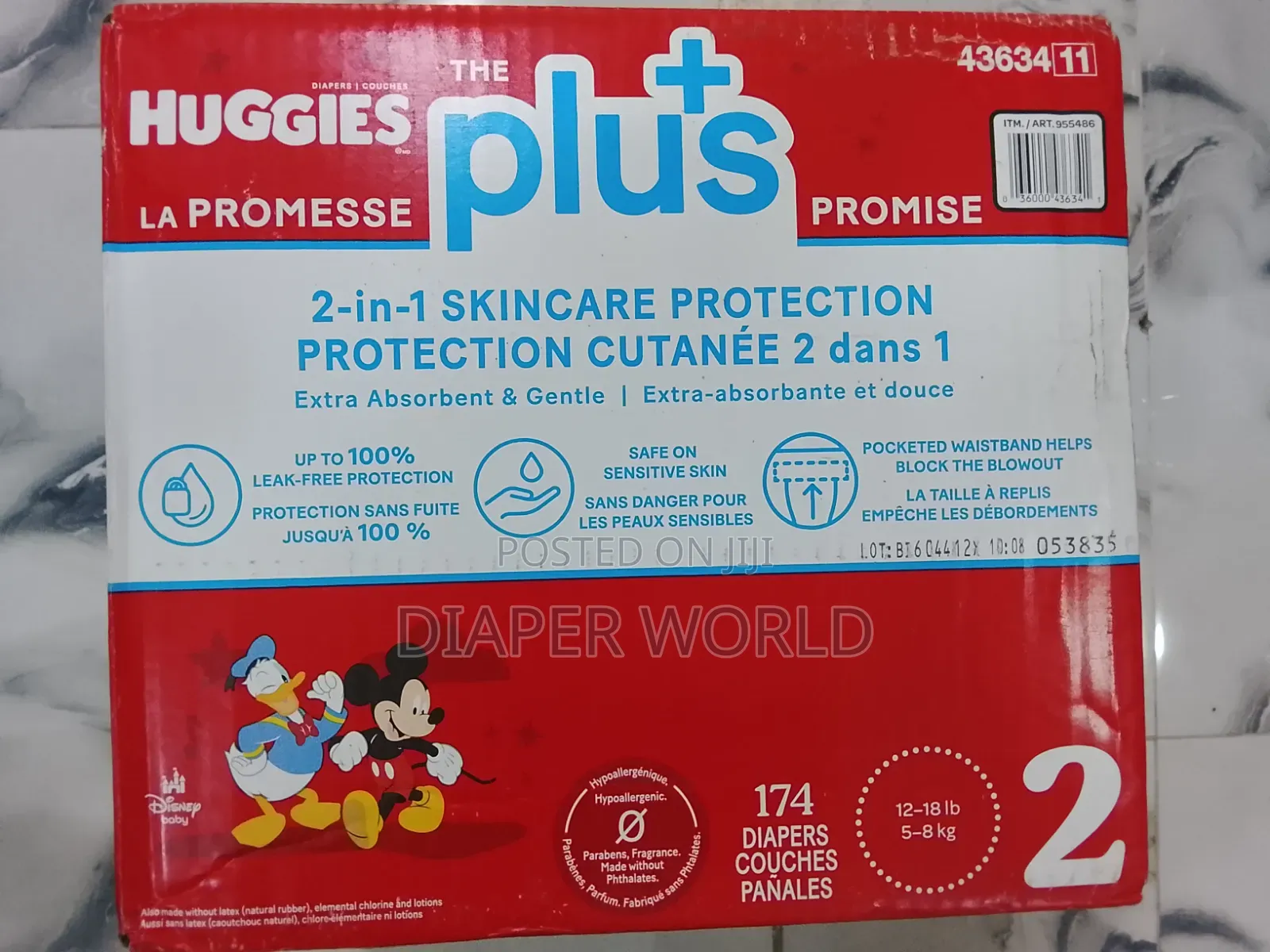 Huggies Little Snuggle Plus Size 2