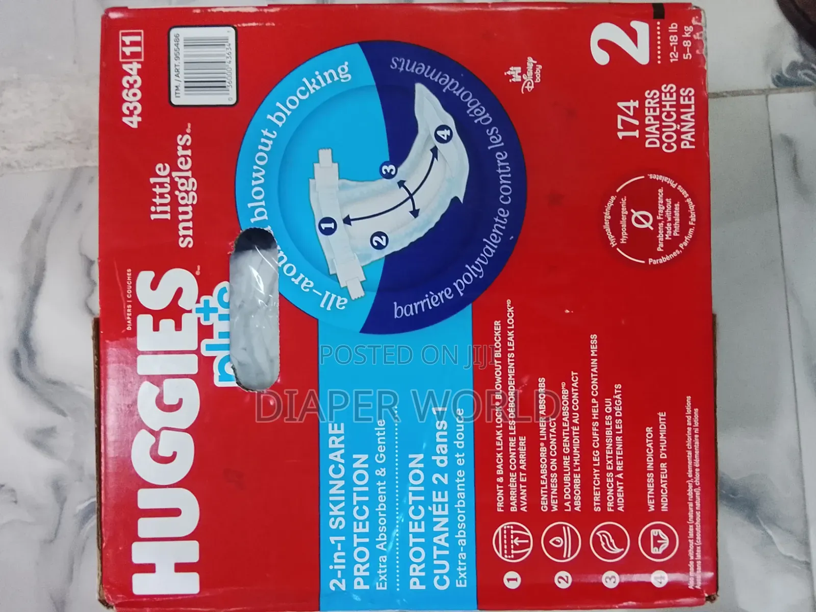 Huggies Little Snuggle Plus Size 2