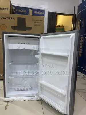 Hisense Silver 90L Single Door Fridge