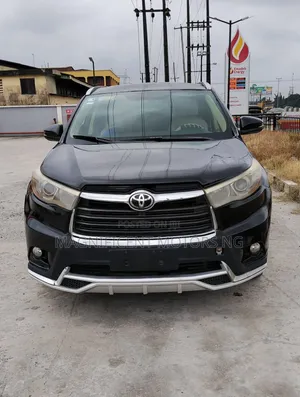 Toyota Highlander Limited 4dr SUV AWD (3.5L 6cyl 6A) 2015 Black