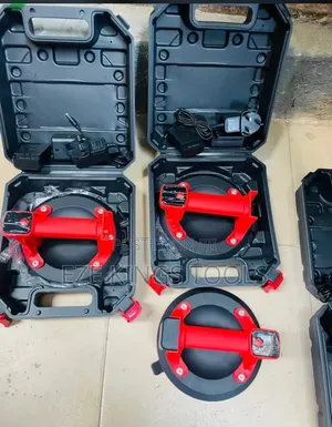 8" Electric Vacuum Suction Tile and Glass Lifter and Carrier