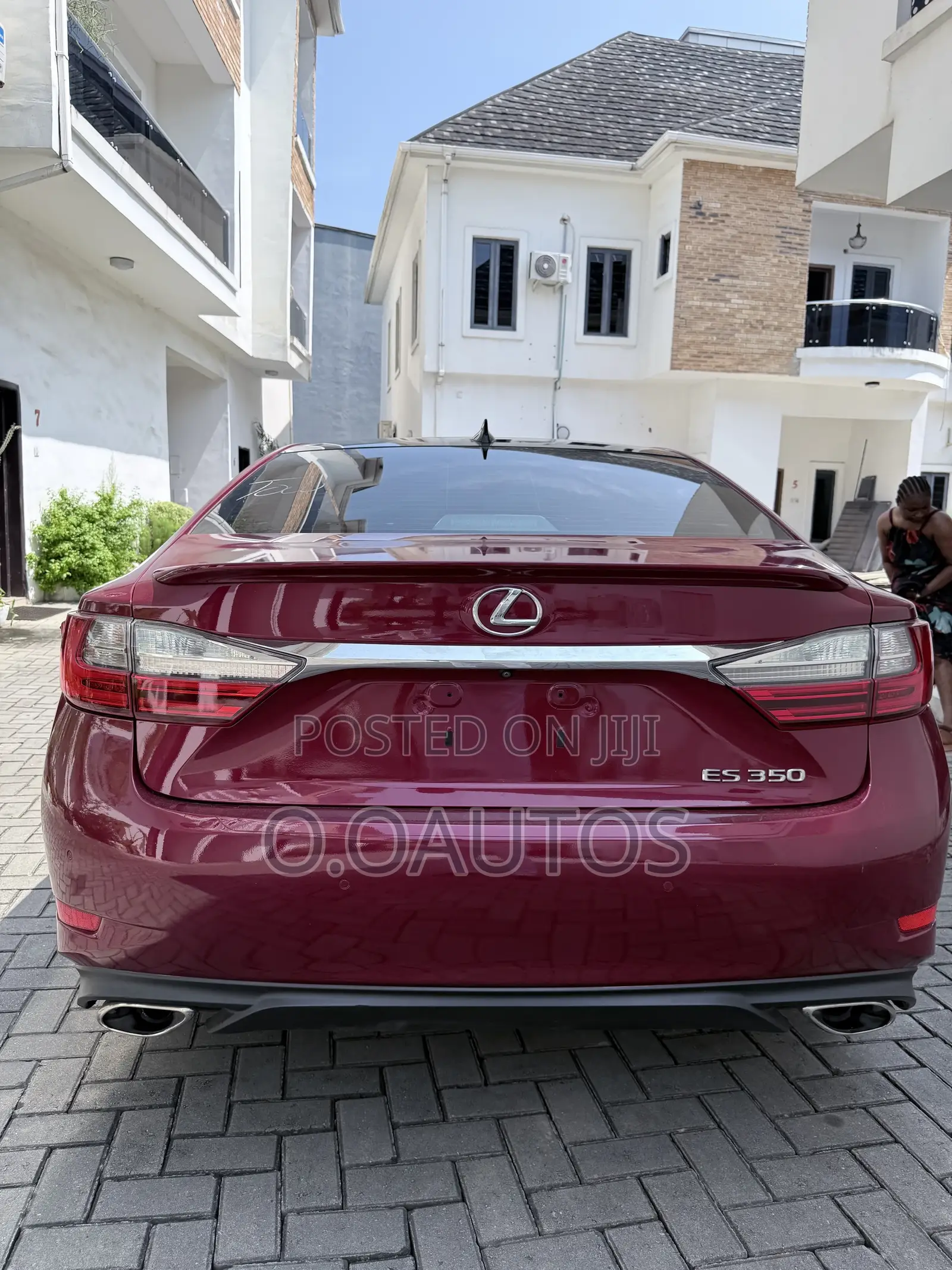 Lexus ES 350 FWD 2016 Red