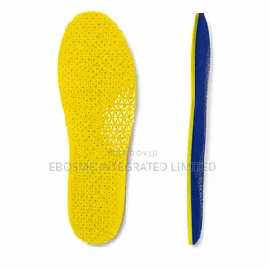 AIR-THROUGH Men’s Breathable Shock Absorbing Shoe Insoles