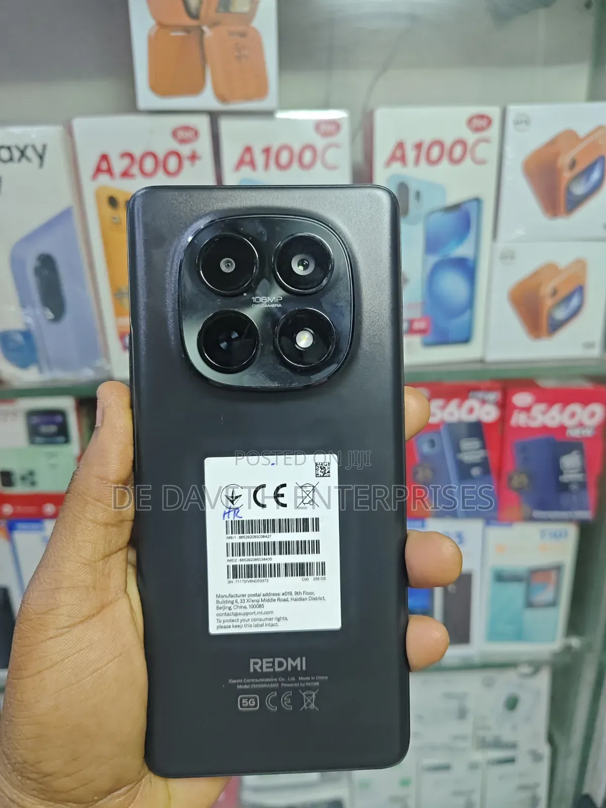 Xiaomi Redmi Note 15 256 GB Black