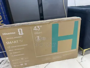 Hisense 43” LED Smart TV – Elegant Design for Your Home