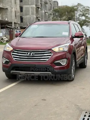 Hyundai Santa Fe Limited AWD 2017 Red