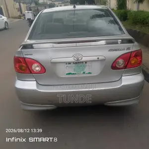 Toyota Corolla Sedan Automatic 2003 Silver