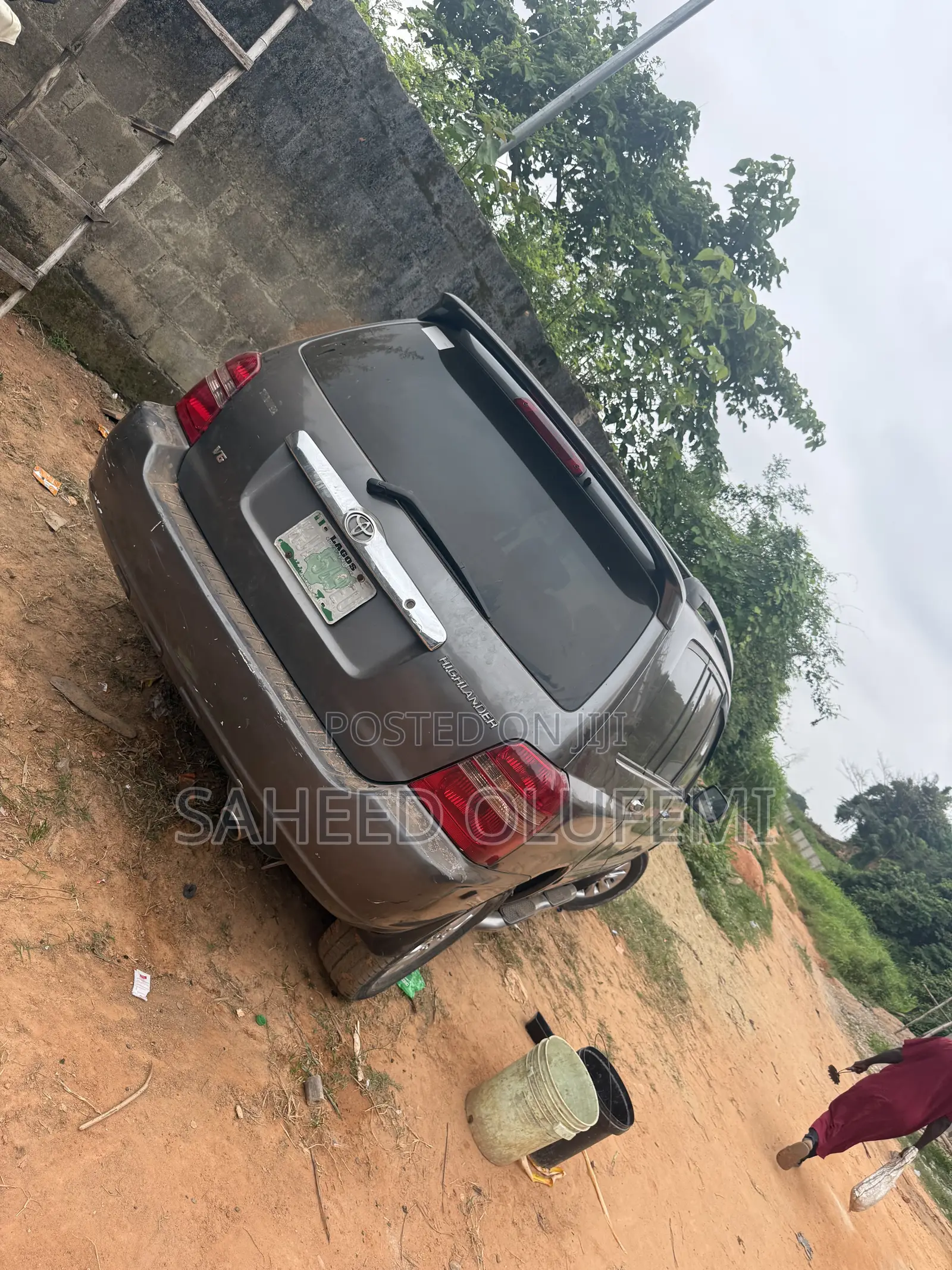 Toyota Highlander 2003 Gray