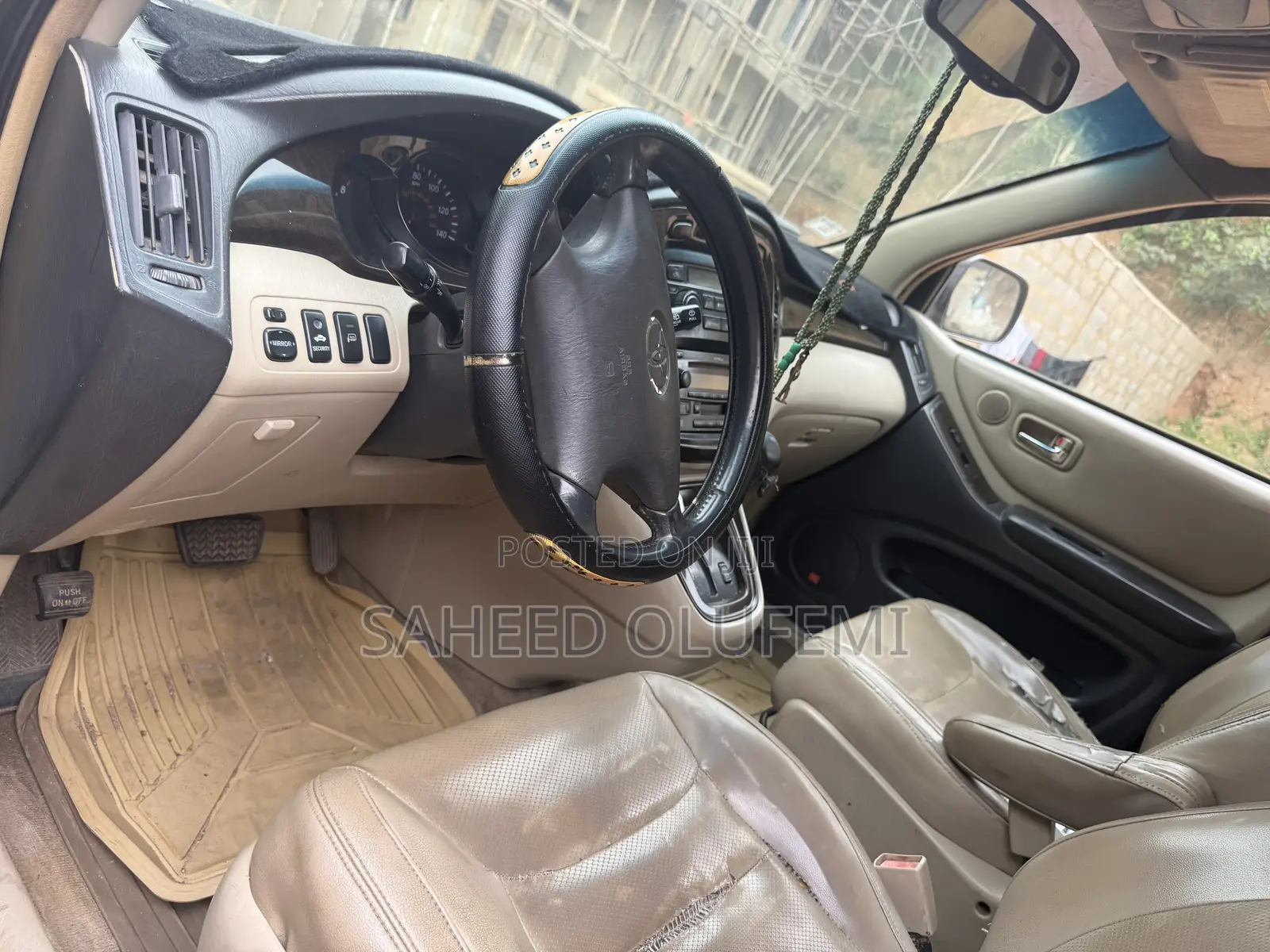 Toyota Highlander 2003 Gray