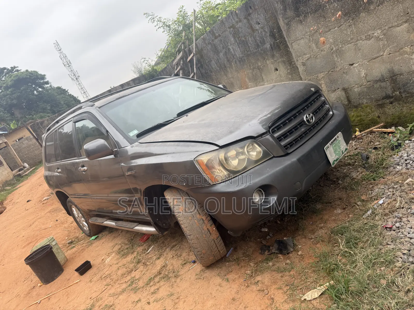 Toyota Highlander 2003 Gray