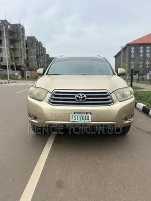 Toyota Highlander 4x4 2008 Gold