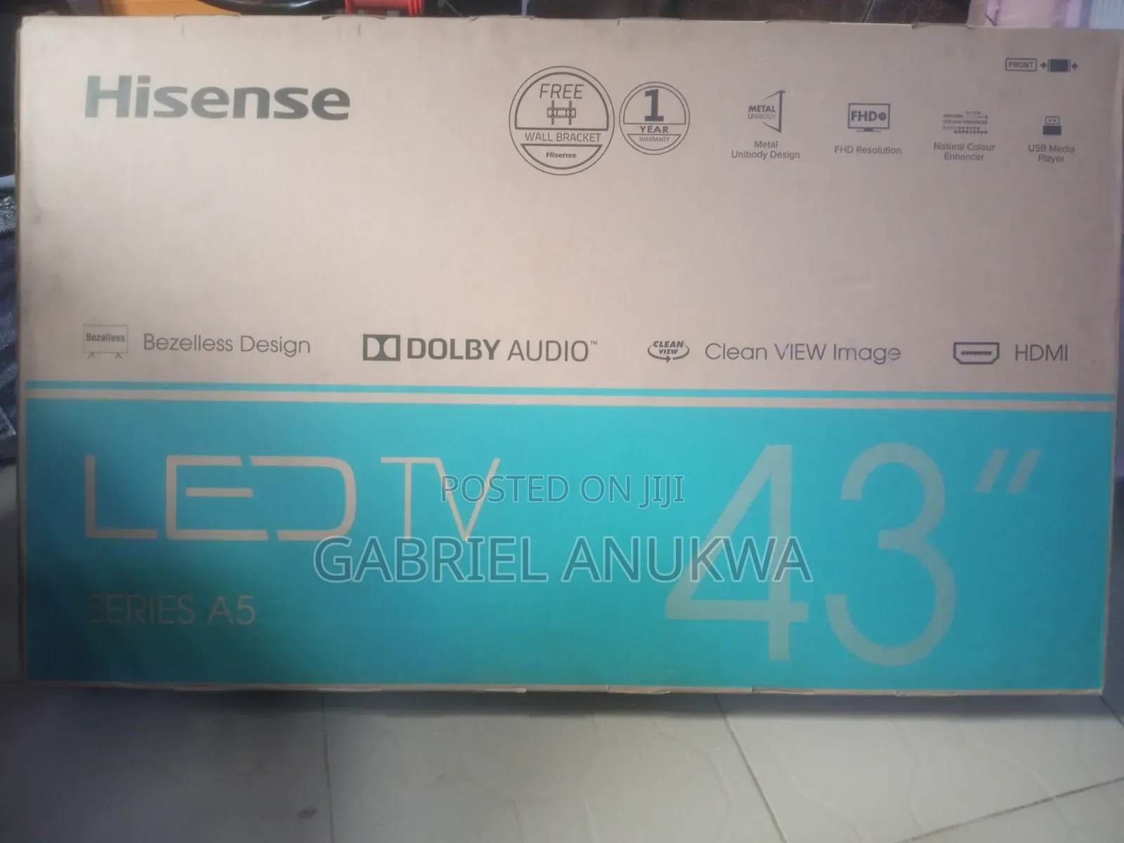New Hisense 43 "
