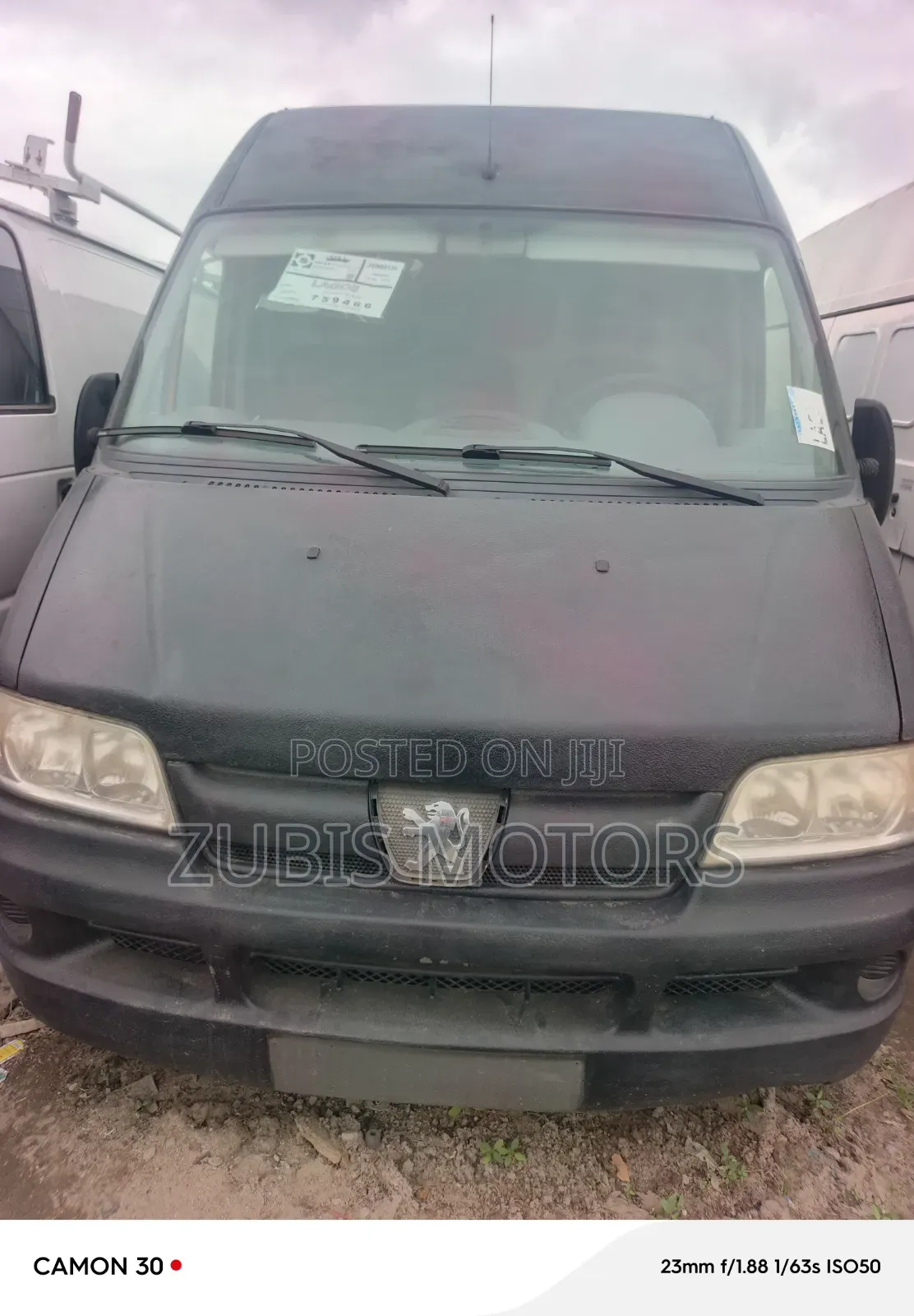 Peugeot Boxer 2005 Black