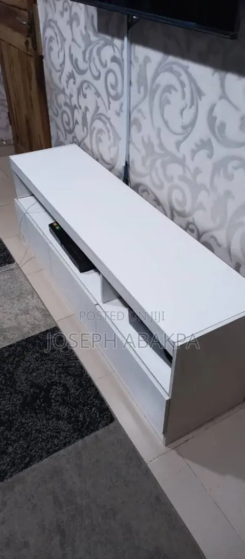 White TV Stand