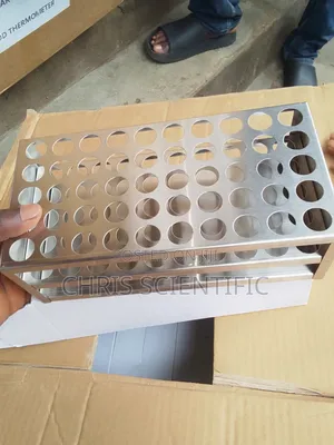 Test Tube Rack Stainless by 50