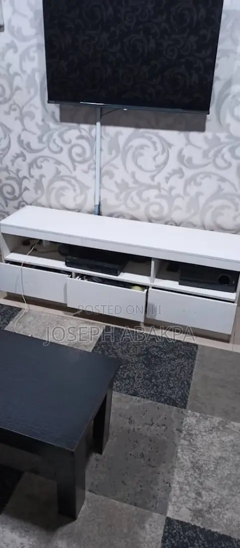 White TV Stand