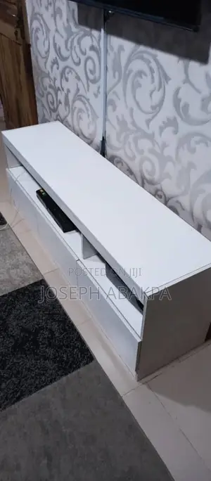 White TV Stand