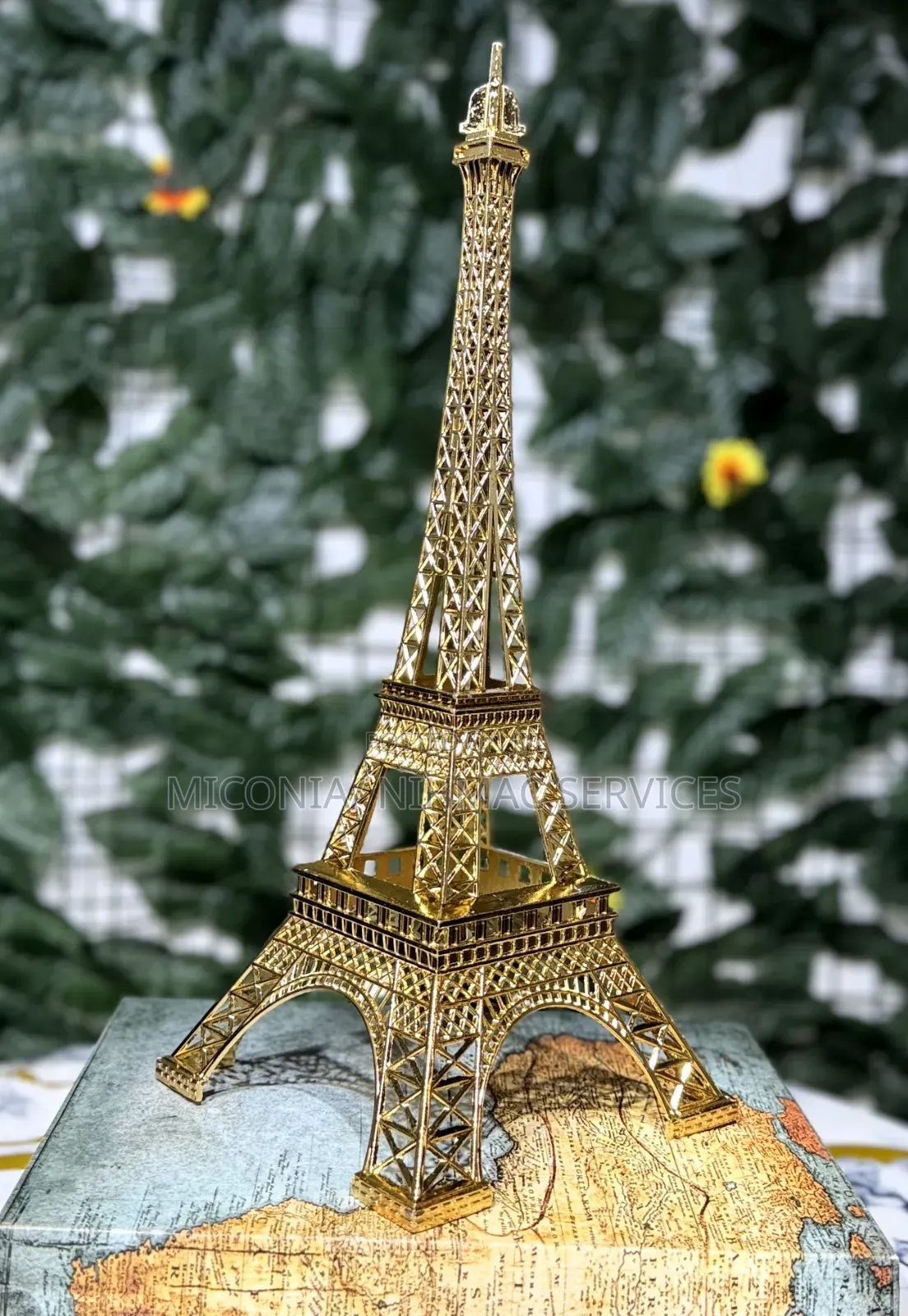 Gold Paris Tower