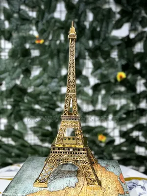 Gold Paris Tower