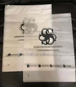 Frosted Ziplock Bag for Fashion Brands Printing Packaging Service