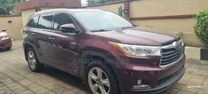 Toyota Highlander Hybrid XLE (3.5L 6cyl) 2017 Burgundy