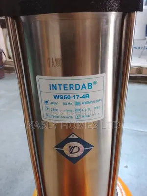 5.5hp Interdab Sewage Pump – Heavy Duty