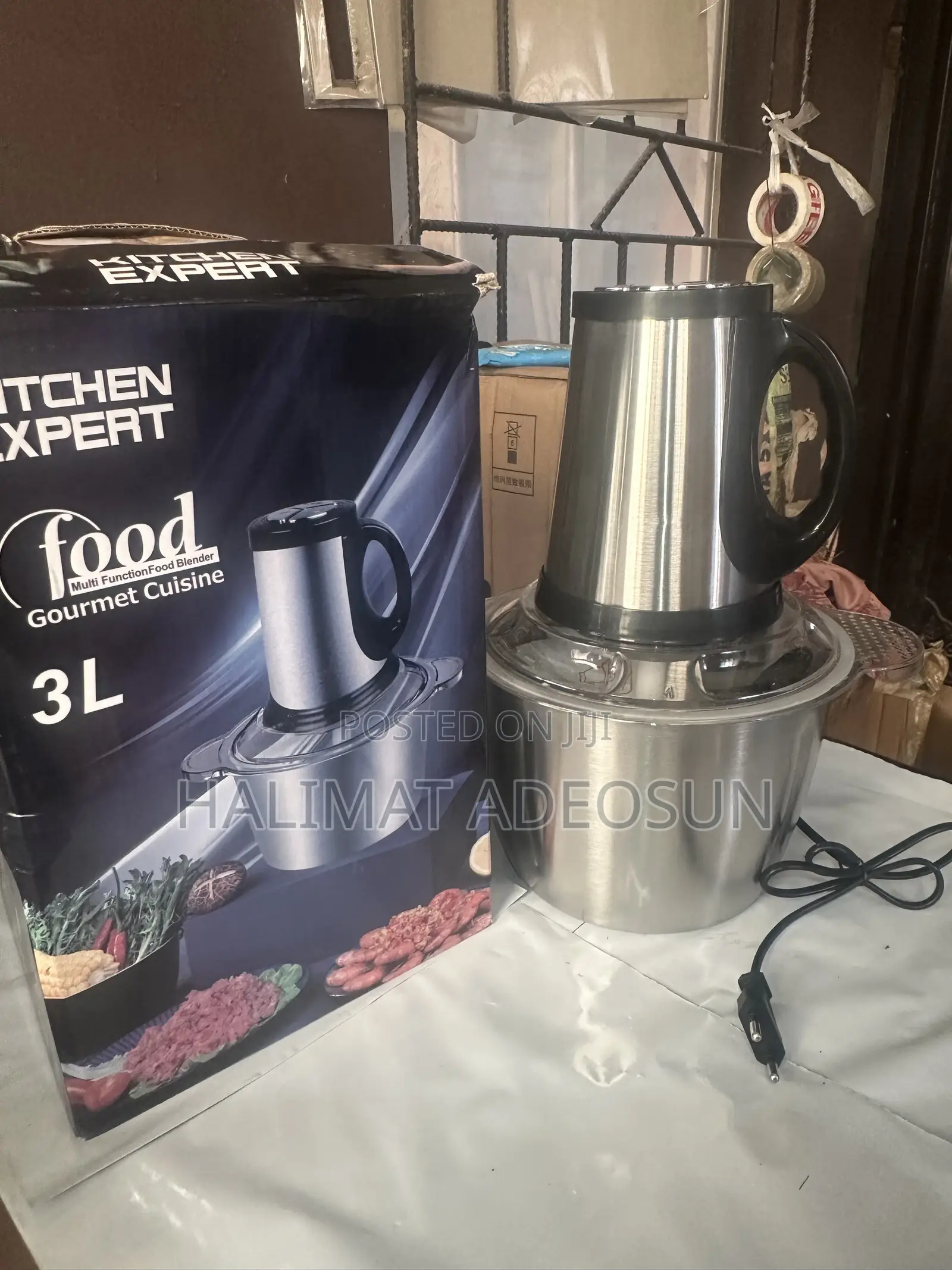 3litres Food Processor and Yam Pounder
