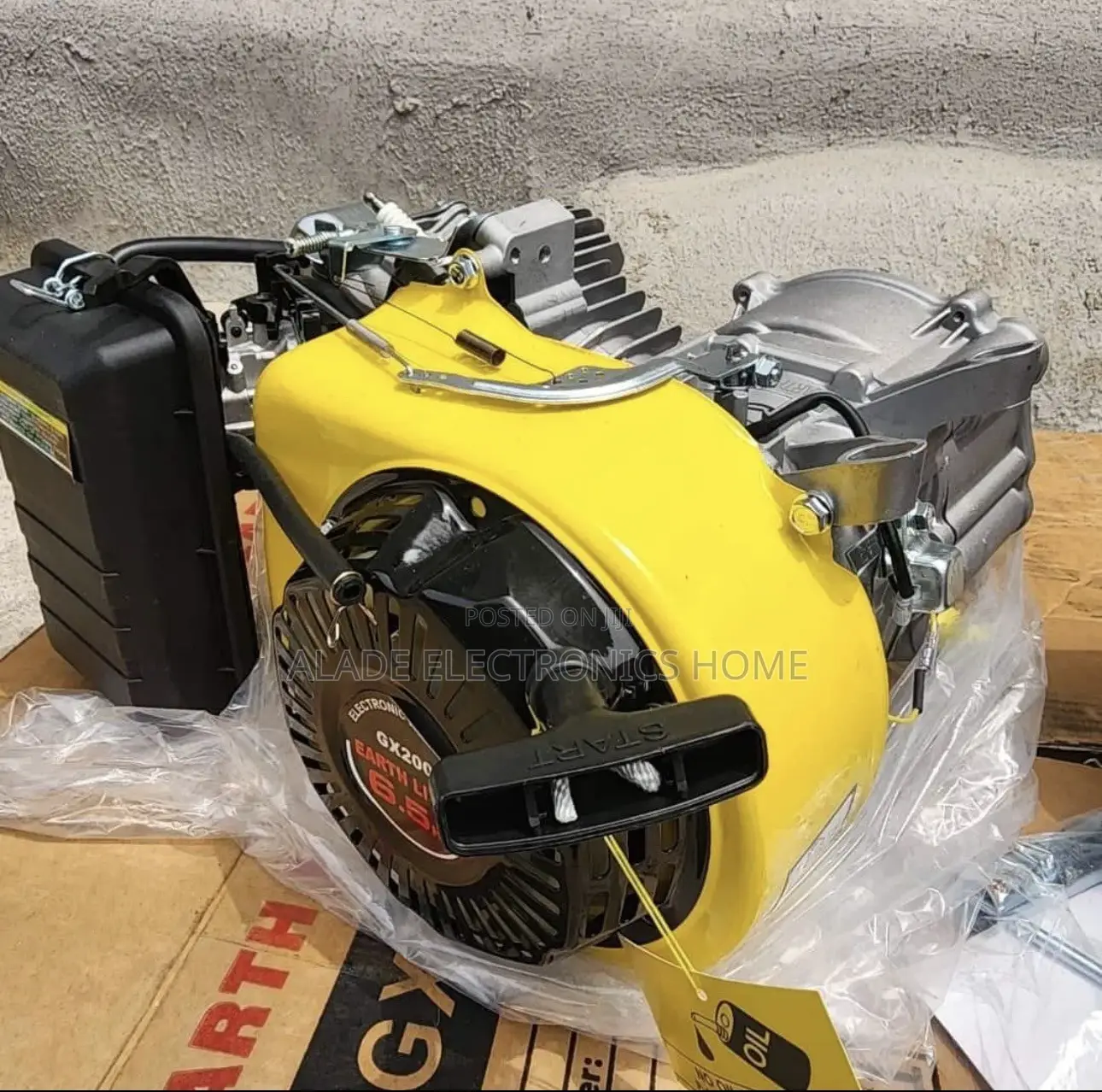 Original 4.5kva Half Engine. 6.5Hp. 5yrs Warranty