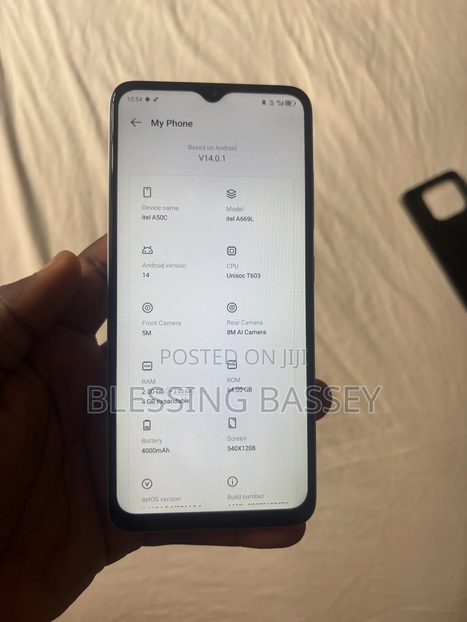 Itel A50C 32 GB Blue