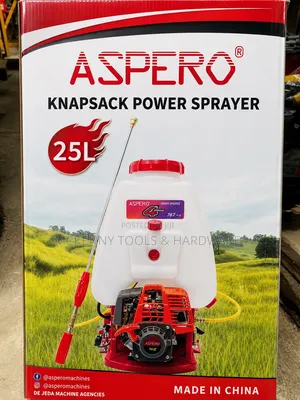 Aspero 25L 4-Stroke Motorized Knapsack Power Sprayer (Brand New)