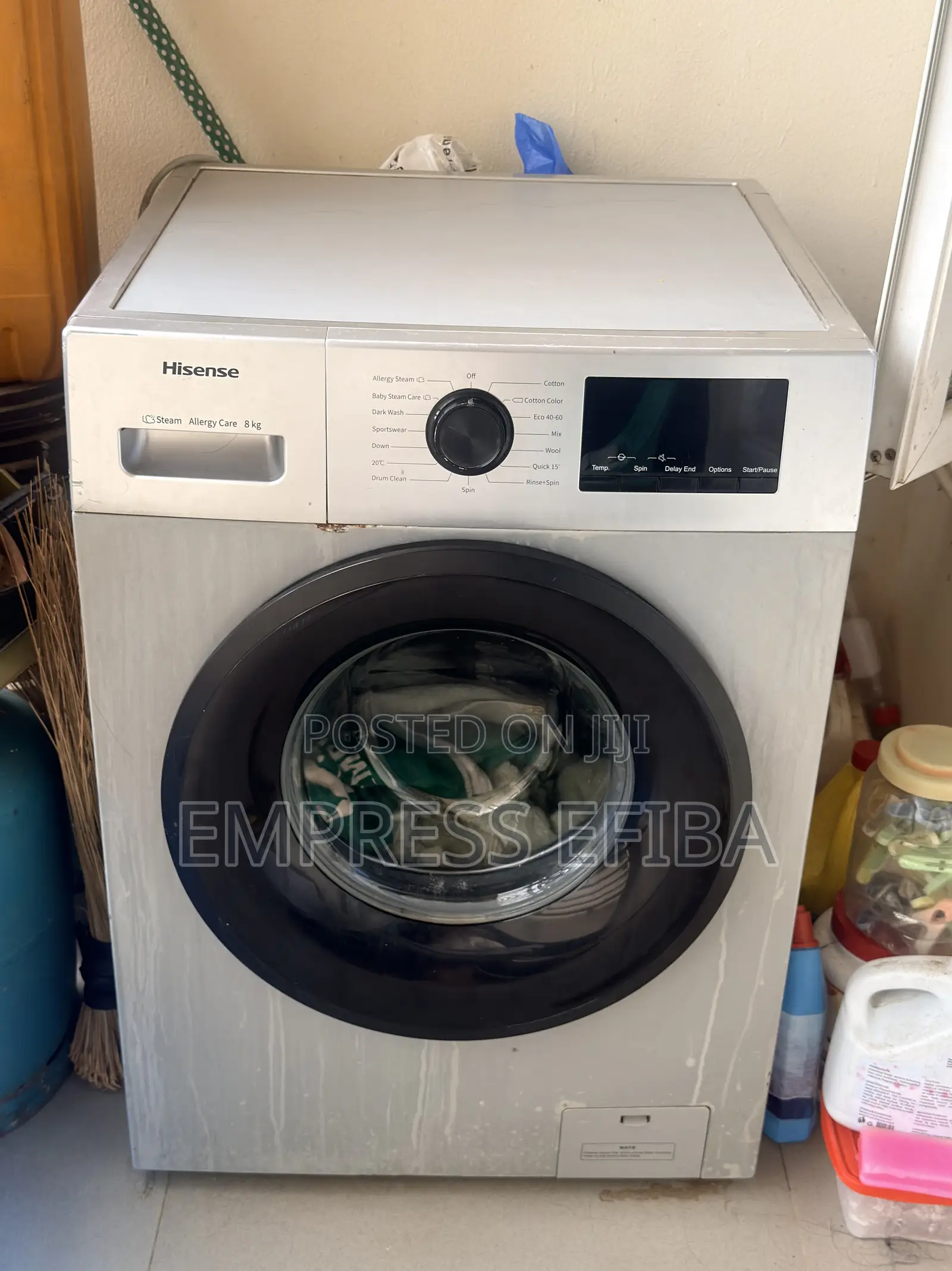 8kg Hisense Automatic Front Load Washing Machine
