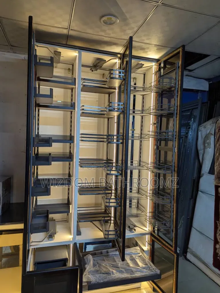 Kitchen Pantry and Plate Racks