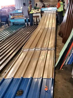 Thickness 0.55mm Beige Longspan Sheet