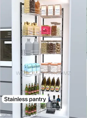 Kitchen Pantry and Plate Racks