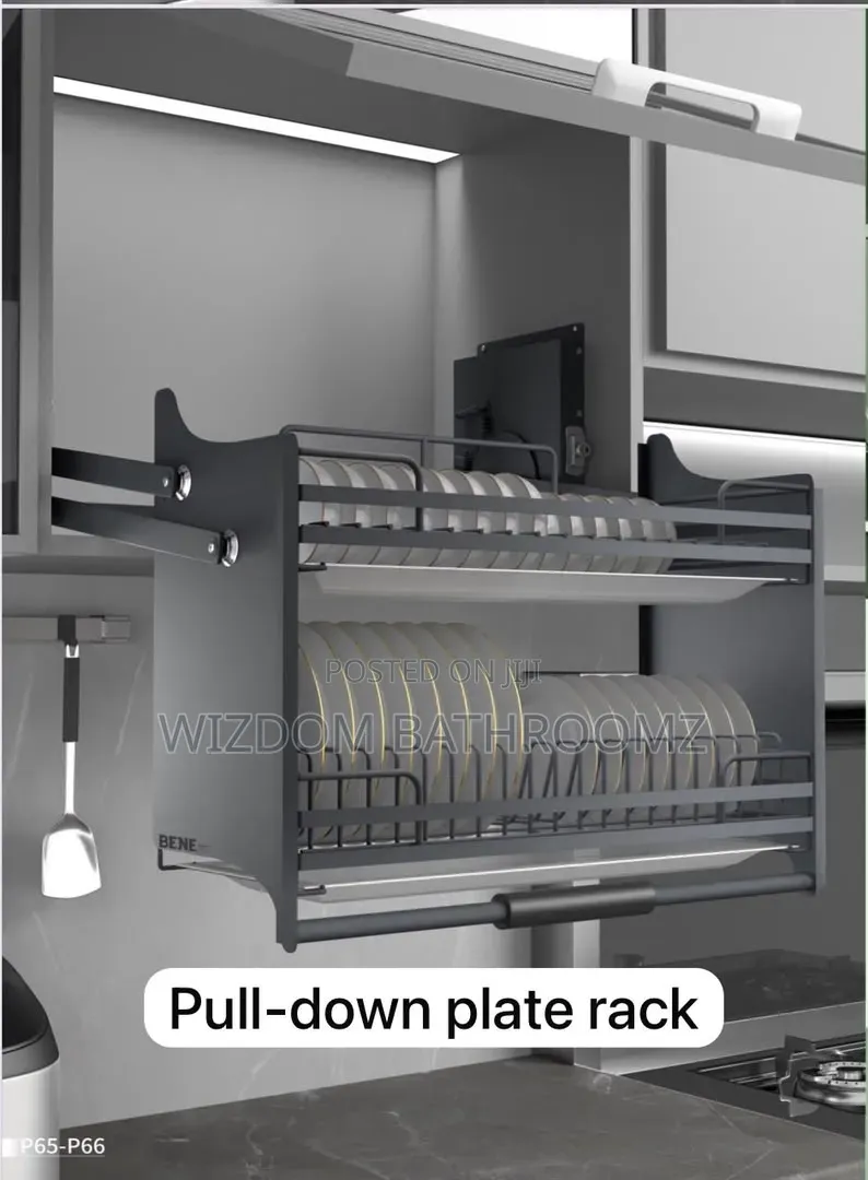 Kitchen Pantry and Plate Racks